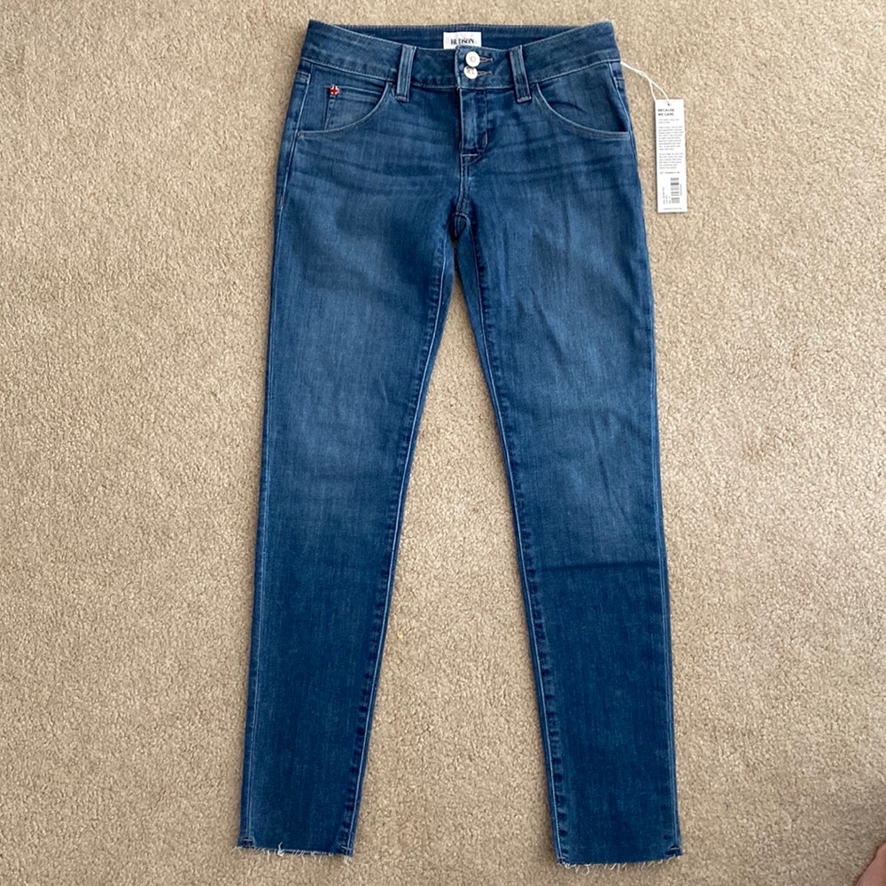 NWT - Hudson Collin Midrise Skinny Ankle Jeans